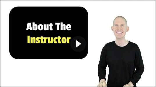 About The Instructor (Intro)