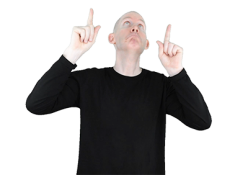 FACE, Pointing Up, 400x FACE, Pointing Up, 400x